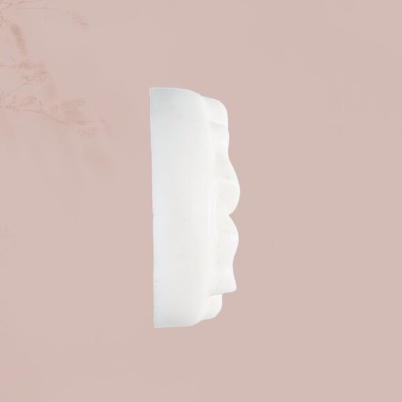 Lotion Bar 2 oz, Handmade, Round Flower (56 Fragrance Options) - Picture 2 of 6